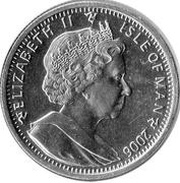 1 Crown - Elizabeth II Shorthair Cat obverse image