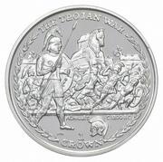 1 Crown - Elizabeth II Trojan War, United Kingdom, 2006 reverse image