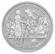 1 Crown - Elizabeth II Siege of Valencia, United Kingdom, 2006 reverse image