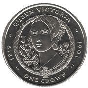 1 Crown - Elizabeth II Queen Victoria, United Kingdom, 2006 reverse image