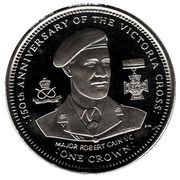 1 Crown - Elizabeth II Robert Cain, United Kingdom, 2006 reverse image