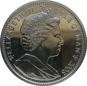 1 Crown - Elizabeth II The Battle of Trafalgar obverse image