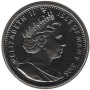 1 Crown - Elizabeth II The Battle of Waterloo obverse image
