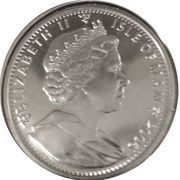 1 Crown - Elizabeth II 4th portrait; 2006 FIFA World Cup Germany obverse image