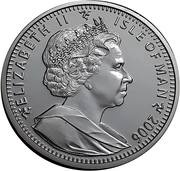 1 Crown - Elizabeth II Queen Elizabeth II 80th Birthday-Birth of Princess Elizabeth; SIlver Proof obverse image