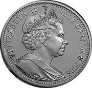 1 Crown - Elizabeth II Queen Elizabeth II 80th Birthday-Order of the Garter; Silver Proof obverse image