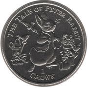 1 Crown - Elizabeth II The Tale of Peter Rabbit, United Kingdom, 2007 reverse image