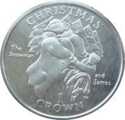 1 Crown - Elizabeth II James and the Snowman, United Kingdom, 2008 reverse image