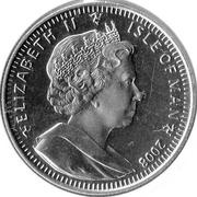 1 Crown - Elizabeth II Burmilla Cat obverse image