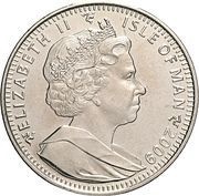 1 Crown - Elizabeth II Fall of Berlin Wall obverse image