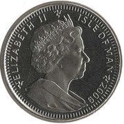 1 Crown - Elizabeth II Vancouver Olympic - Ice Sports obverse image