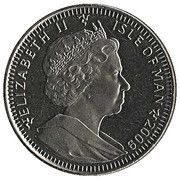 1 Crown - Elizabeth II Vancouver Olympic - Snow Sports obverse image