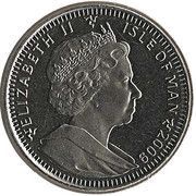 1 Crown - Elizabeth II London Olympics 2012 - Cycling obverse image