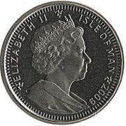 1 Crown - Elizabeth II London Olympics 2012 - Rowing obverse image
