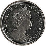 1 Crown - Elizabeth II London Olympics 2012 - Running obverse image