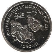 1 Crown - Elizabeth II TT Mountain Course, United Kingdom, 2011 reverse image