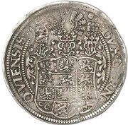 1 Thaler - Johann Georg, Bohemia, 1610 reverse image