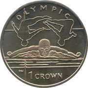 1 Crown - Elizabeth II Olympics London - Swimming, United Kingdom, 2012 reverse image