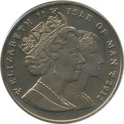 1 Crown - Elizabeth II Olympics London - Judo obverse image