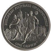 1 Crown - Elizabeth II Cathedral of the Transfiguration in Donetsk, United Kingdom, 2012 reverse image