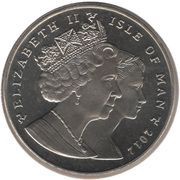 1 Crown - Elizabeth II Visit to Canada obverse image