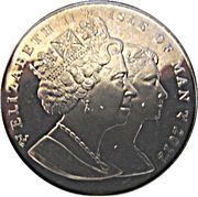 1 Crown - Elizabeth II Centenary of the Titanic: Iceberg obverse image