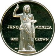 1 Crown - Elizabeth II Euro Currency, United Kingdom, 2012 reverse image