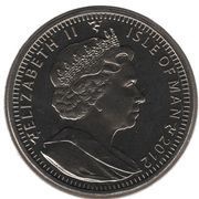 1 Crown - Elizabeth II Diamond Jubilee of Accession obverse image