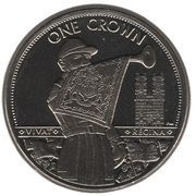 1 Crown - Elizabeth II Diamond Jubilee of Accession, United Kingdom, 2012 reverse image