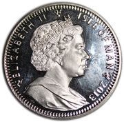 1 Crown - Elizabeth II St. Patrick obverse image