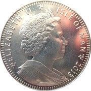 1 Crown - Elizabeth II Siberian Cat obverse image