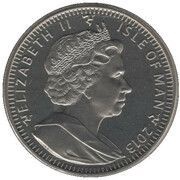 1 Crown - Elizabeth II Kermode Bears - coloured version obverse image