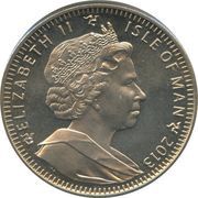 1 Crown - Elizabeth II Curling obverse image