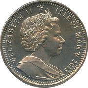 1 Crown - Elizabeth II The Luge obverse image