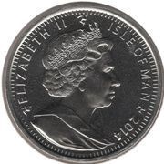 1 Crown - Elizabeth II Snowman and Snowdog obverse image