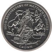 1 Crown - Elizabeth II Matthew Flinders, United Kingdom, 2014 reverse image