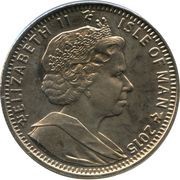 1 Crown - Elizabeth II Wellington obverse image