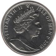1 Crown - Elizabeth II Longest reigning monarch obverse image