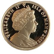1 Crown - Elizabeth II Longest reigning monarch - Silver Proof obverse image