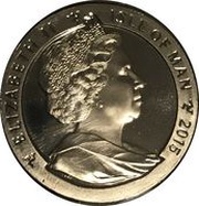 1 Crown - Elizabeth II Penny Black obverse image