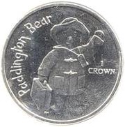 1 Crown - Elizabeth II Paddington Bear, United Kingdom, 2015 reverse image
