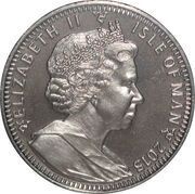 1 Crown - Elizabeth II Selkirk Rex Cat obverse image
