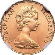 ½ Sovereign - Elizabeth II obverse image