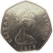 50 Pence - Elizabeth II Day of Tynwald obverse image