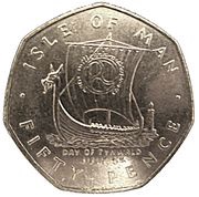 50 Pence - Elizabeth II Day of Tynwald, United Kingdom, 1979 reverse image
