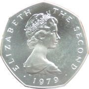 50 Pence - Elizabeth II Day of Tynwald; Silver Proof Issue obverse image