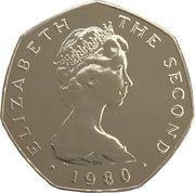 50 Pence - Elizabeth II Odin's Raven obverse image