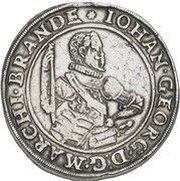 2 Thalers - Johann Georg obverse image
