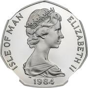 50 Pence - Elizabeth II Christmas; Platinum Proof obverse image