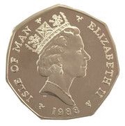 50 Pence - Elizabeth II Christmas; Silver Proof obverse image